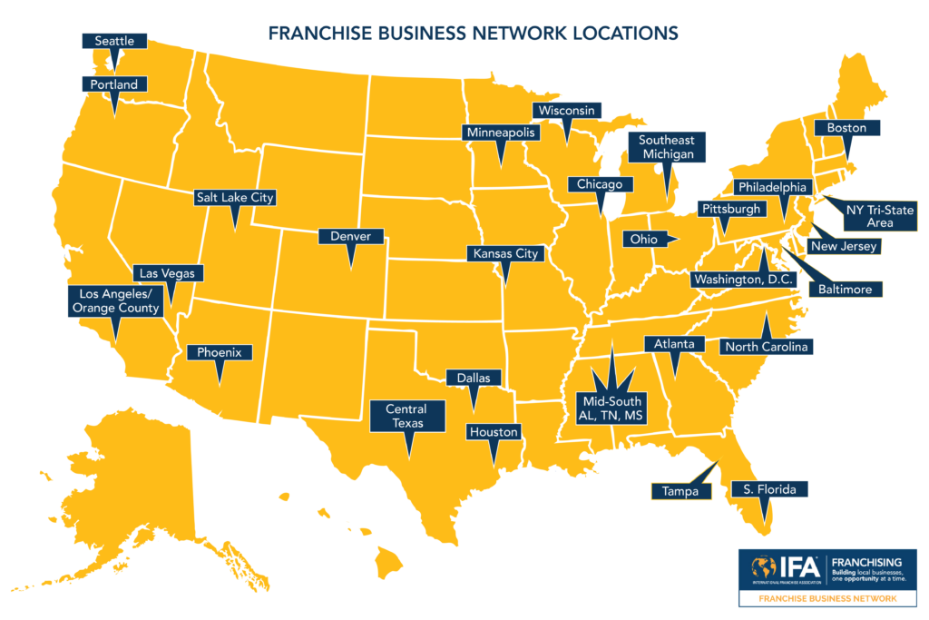 Franchise Business Network (FBN) Map